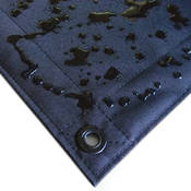 Butterfly Overhead Fabric   12x12    Black Artificial Silk