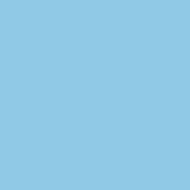 Fluorescent Lighting Sleeve Tube Guard (#61 Mist Blue, 3  Long)