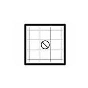 Intenscreen Focusing Screen for Hasselblad 200 and 500 Series Cameras   Grid Lines and Diagonal Split Image