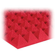 2  Studiofoam Pyramid 24 (Red)   24  x 48  x 2  Acoustic Absorption Diffusion Panel   12 Pieces