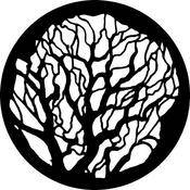 Standard Steel Gobo #7100   Tree 2   Size A 100mm