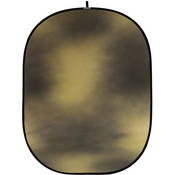 #016 CollapsibleBackground (5x7 ) (Brown, Gold)