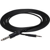 Stereo Mini Male to Stereo 1 4  Male Cable   10