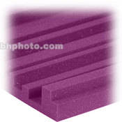 2  Studiofoam Metro 24 (Plum)   24  x 48  x 2  Studiofoam Panels for Natural Sounding Acoustics   12 Pieces