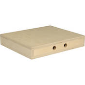 Apple Box   Mini Quarter   10x12x2  (25.4x30.5x5cm)