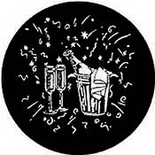 Standard Steel Gobo #7430   Champagne