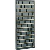 WIT7392 Movable CD Storage Cabinet (Brown Beige)