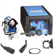 Compact HMI 575W Fresnel Light Kit   consists of: Compact 575W Head, 575 1200W DMX Electronic Ballast, Filter Frame, Barndoors   NO HMI Bulb   575 Total Watts (90 250V AC)