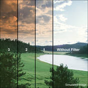 85mm Graduated Sepia #3 Resin Filter   for Cokin P
