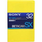 BCT 32SXA 32 Minute Betacam SX Video Cassette, Small