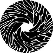 Standard Steel Gobo #7276   Twisting   Size A 100mm