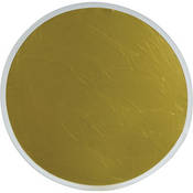 Collapsible Reflector   20  Circular   Gold White
