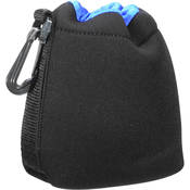 SPB1 Small Drawstring Pouch (Black Blue)