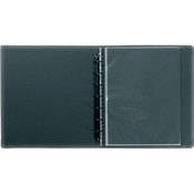 Classic Ring Binder   8.5 x 11    Black   Ten Sheet Protectors