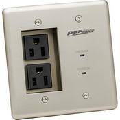 MIW 2 Outlet Faceplate