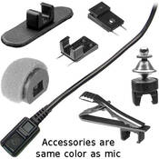 TR50   Omnidirectional Lavalier Condenser Microphone with XLR Connector (Black)