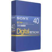 BCT D40 40 Minute Digital Betacam Video Cassette in Album Case (Small)