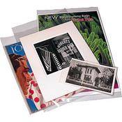 Polyethylene Bag with 2  Flap   11 x 14    4mil Thick   100 Pack