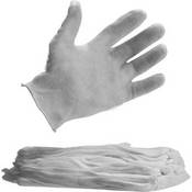 Stretch Nylon Gloves   Lint Free   Large   12 Pairs