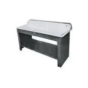 Fiberglass Photo Processing Sink Kit 6  Deep with Backsplash(24x84 )