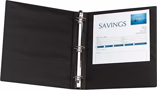 BINDER 3-RNG STD LH 1.5 -BK