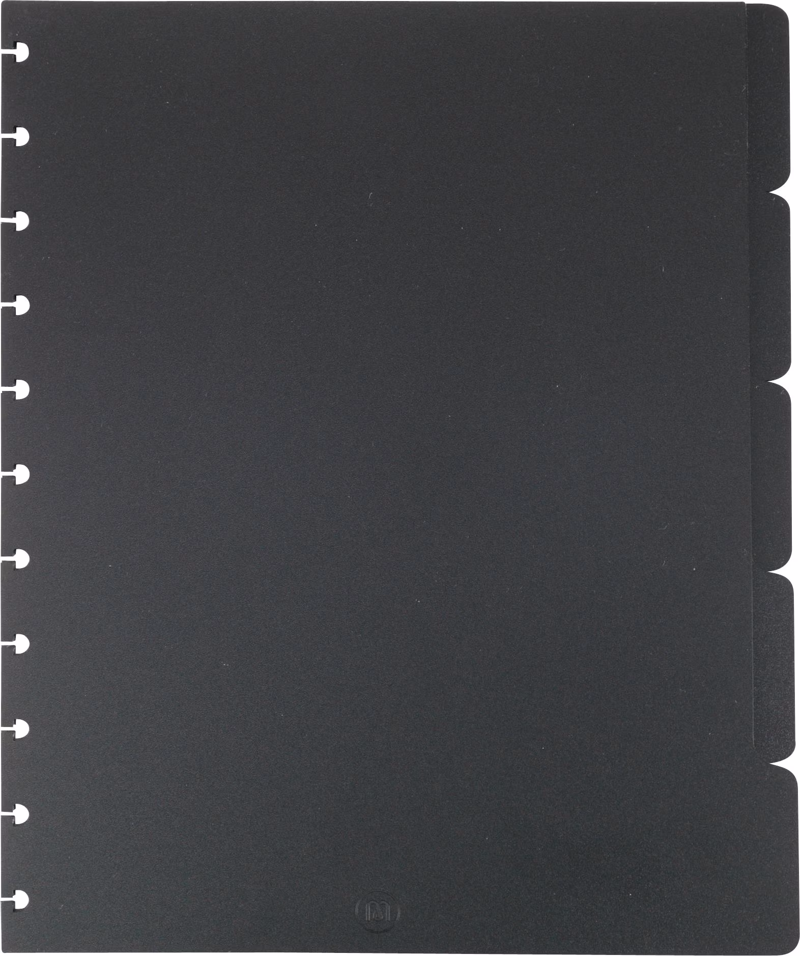 ARC POLY DIVIDERS LTR 5 PL BLK