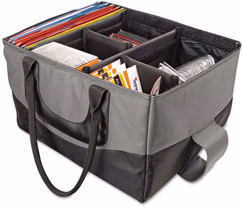 BAG FILE TOTE GY