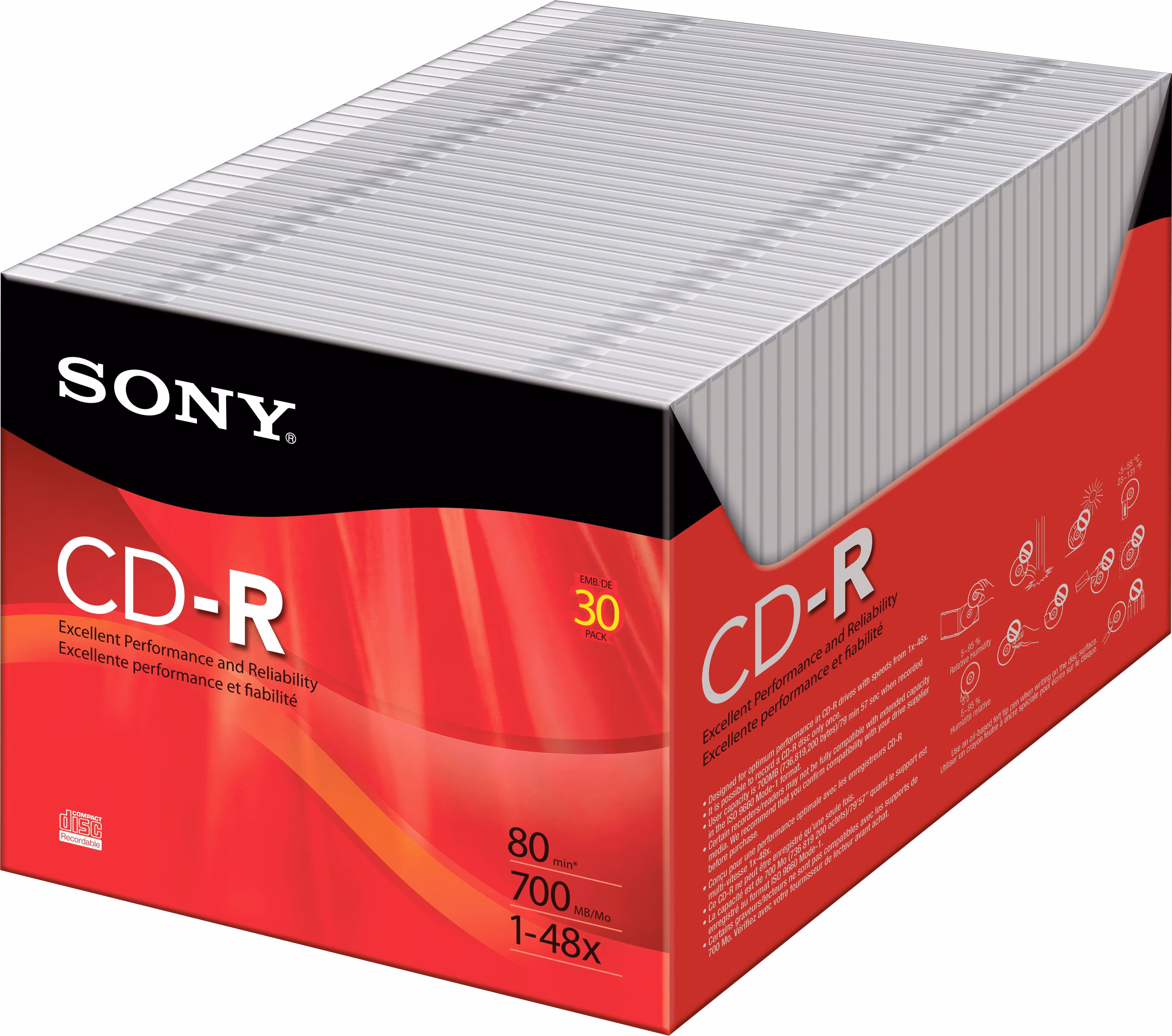 30PK CDR SLIM JEWEL