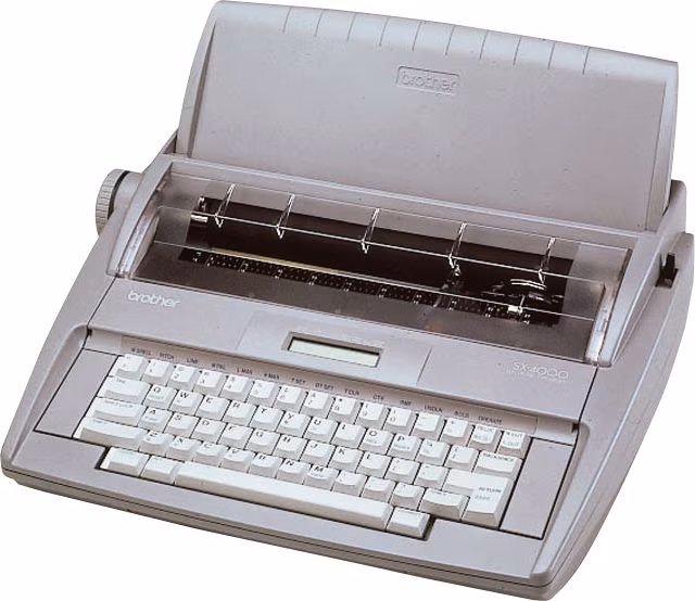 TYPEWRITER LCD DISPLAY