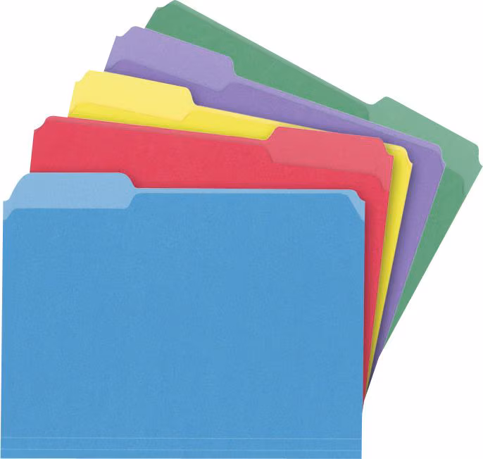 1/3 CUT INTERIOR LTR ASST
