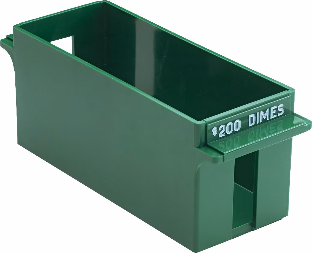 TRAY DIME $200/CAP GN