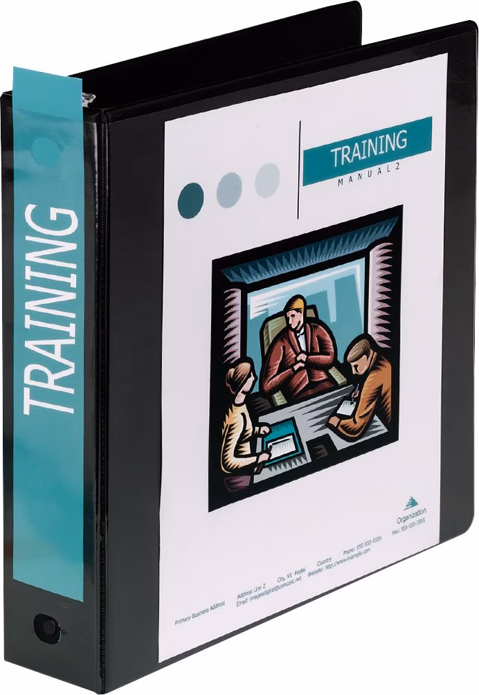 BINDER PRSNT 3-RNG 2 -BK