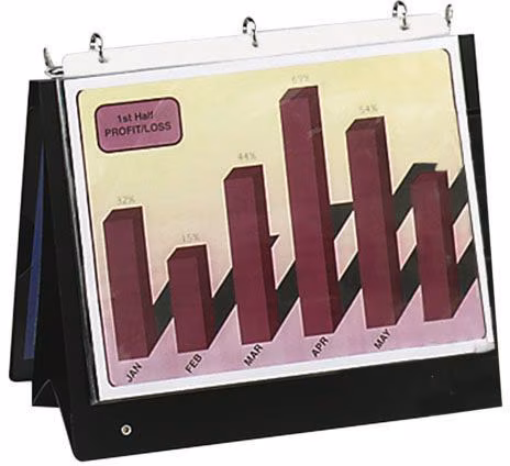 BINDER EASEL 11X8.5 BK