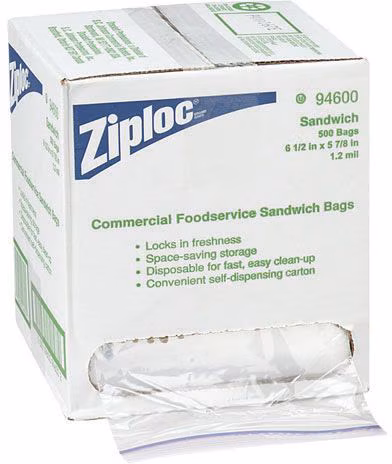 BAGS SANDWICH ZIPLOC