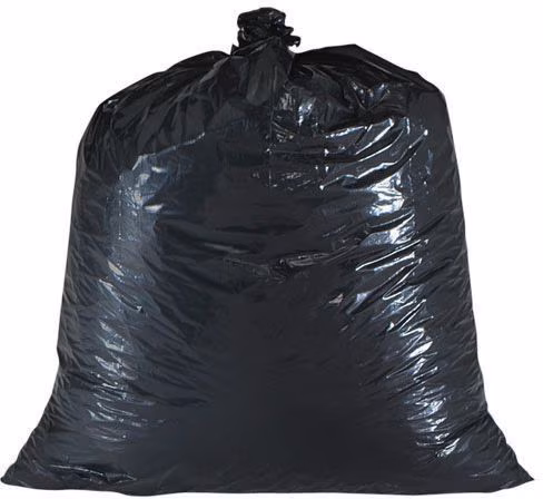 BAGS TRASH HVYDTY 33G BK