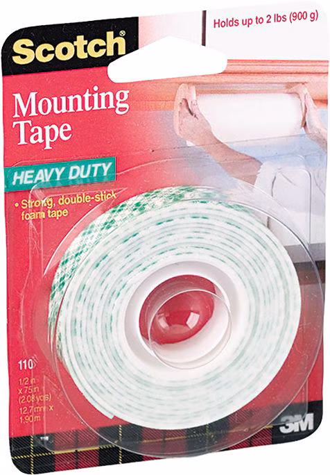 3M 1/2X75 MOUNTING TAPE