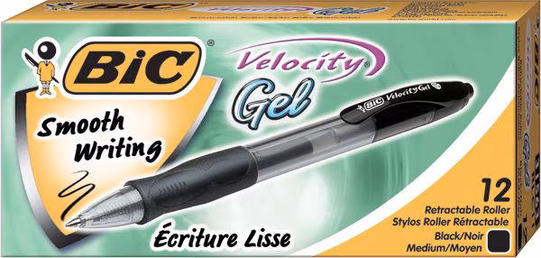 BIC VELOCITY RET BLACK