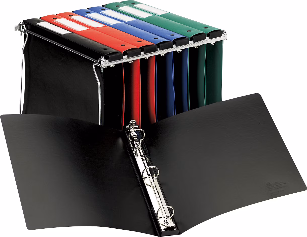 BINDER RING HANGING 1 BK