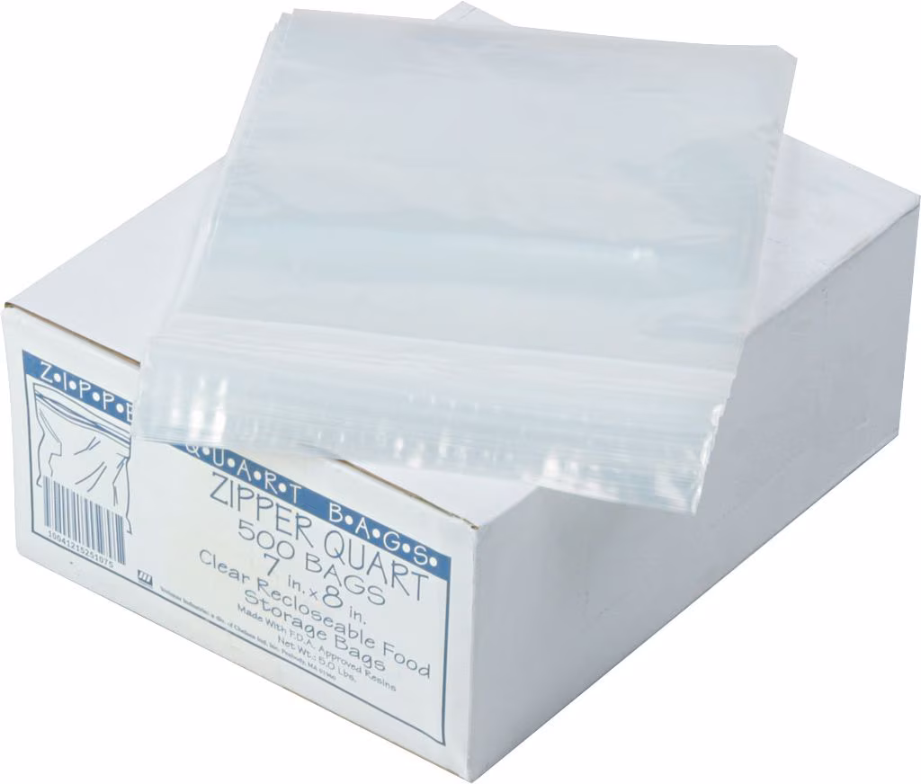 BAG RECLOSE 7X8 500/BX