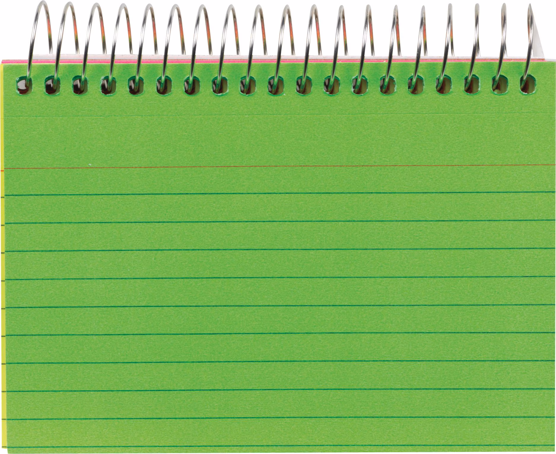 100CT NEON SPIRAL INDEX CD 2PK