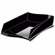 TRAY LTR STACK ISIS BLACK