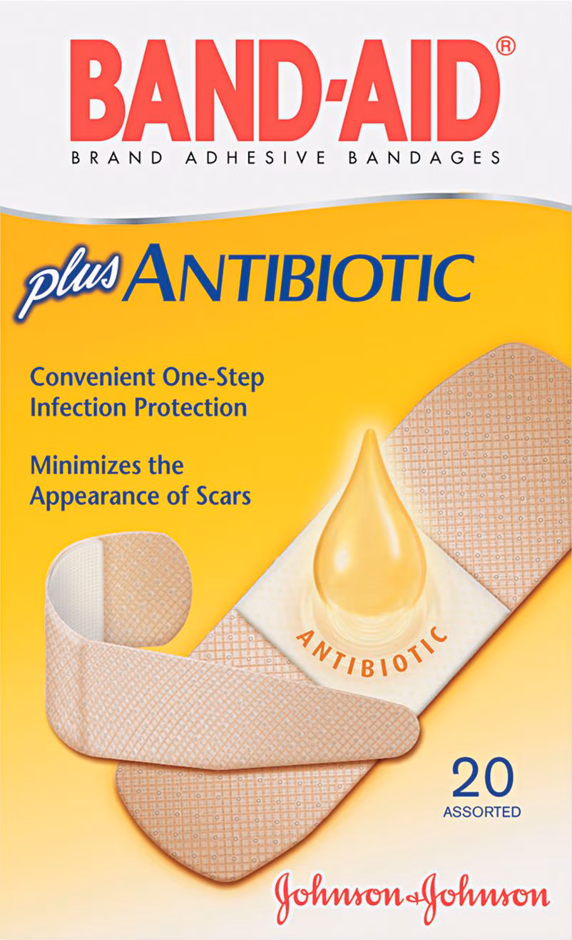 BANDAGES ANTIBIOTIC 20/BX