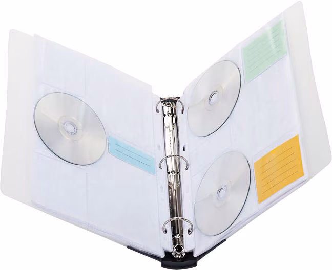 BNDR CD/DVD 90CP CLR/MDBE