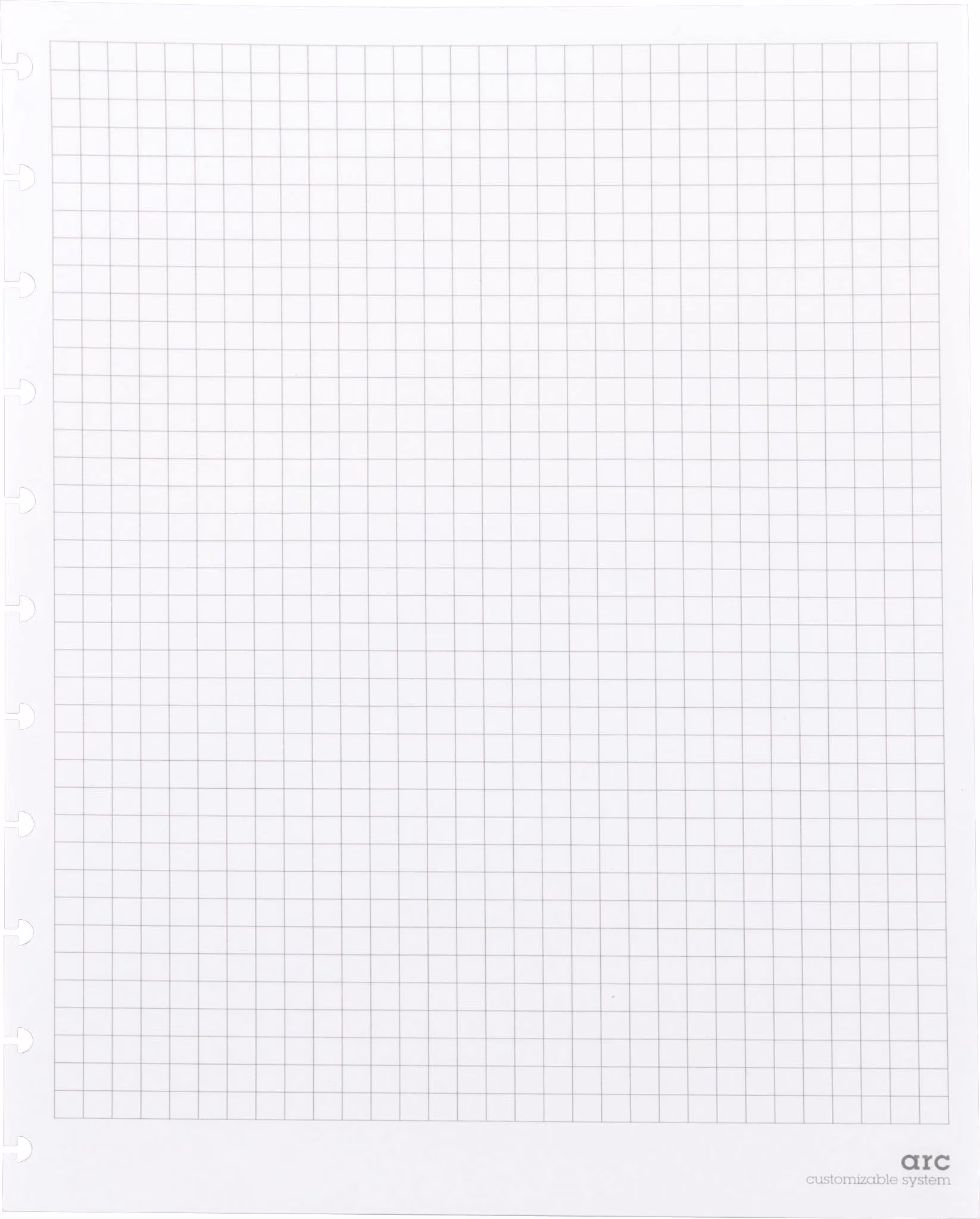 ARC QUAD REFILL PAPER LETTER