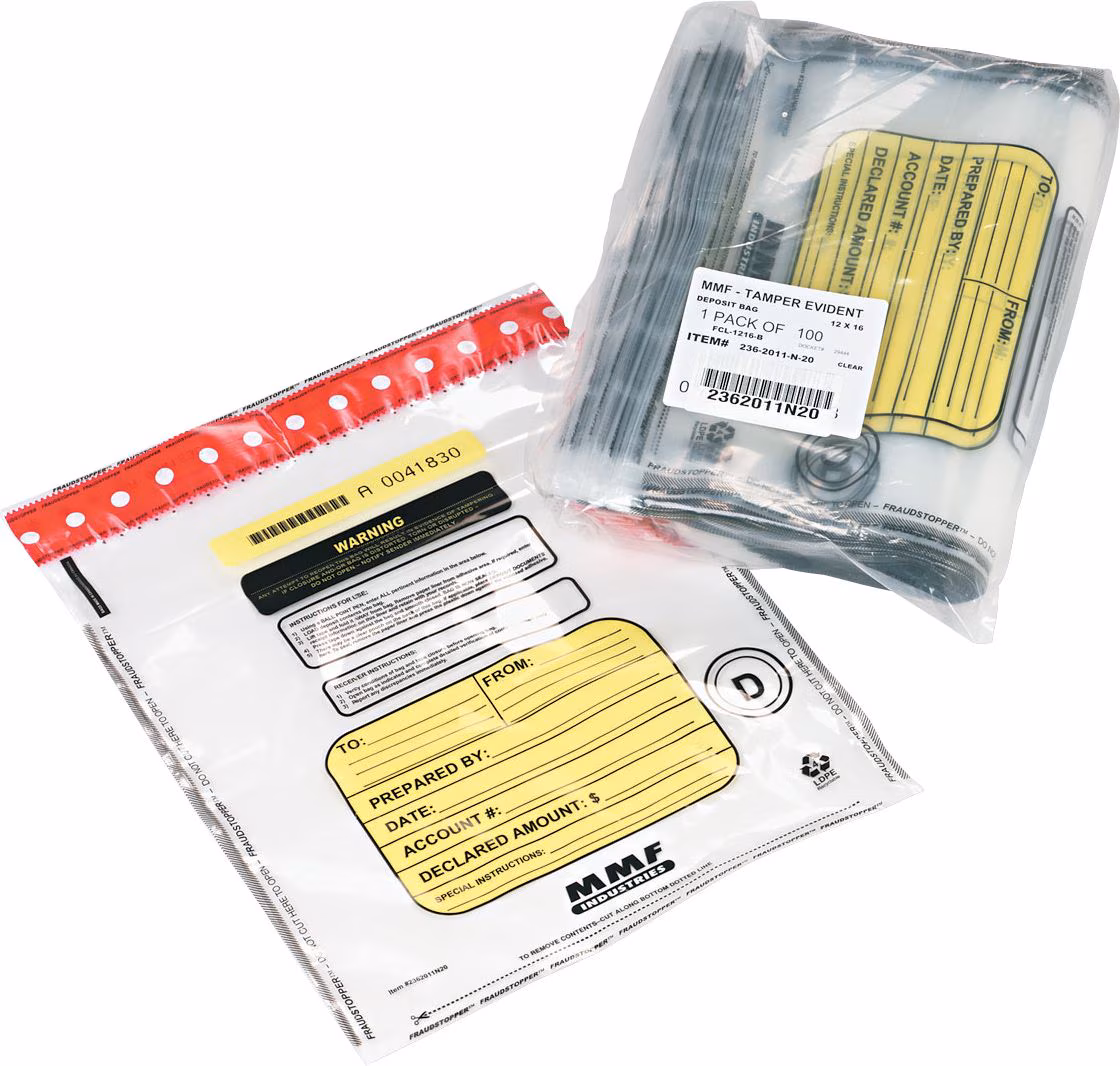 BAG TAMPER EVIDENT 12X16CL
