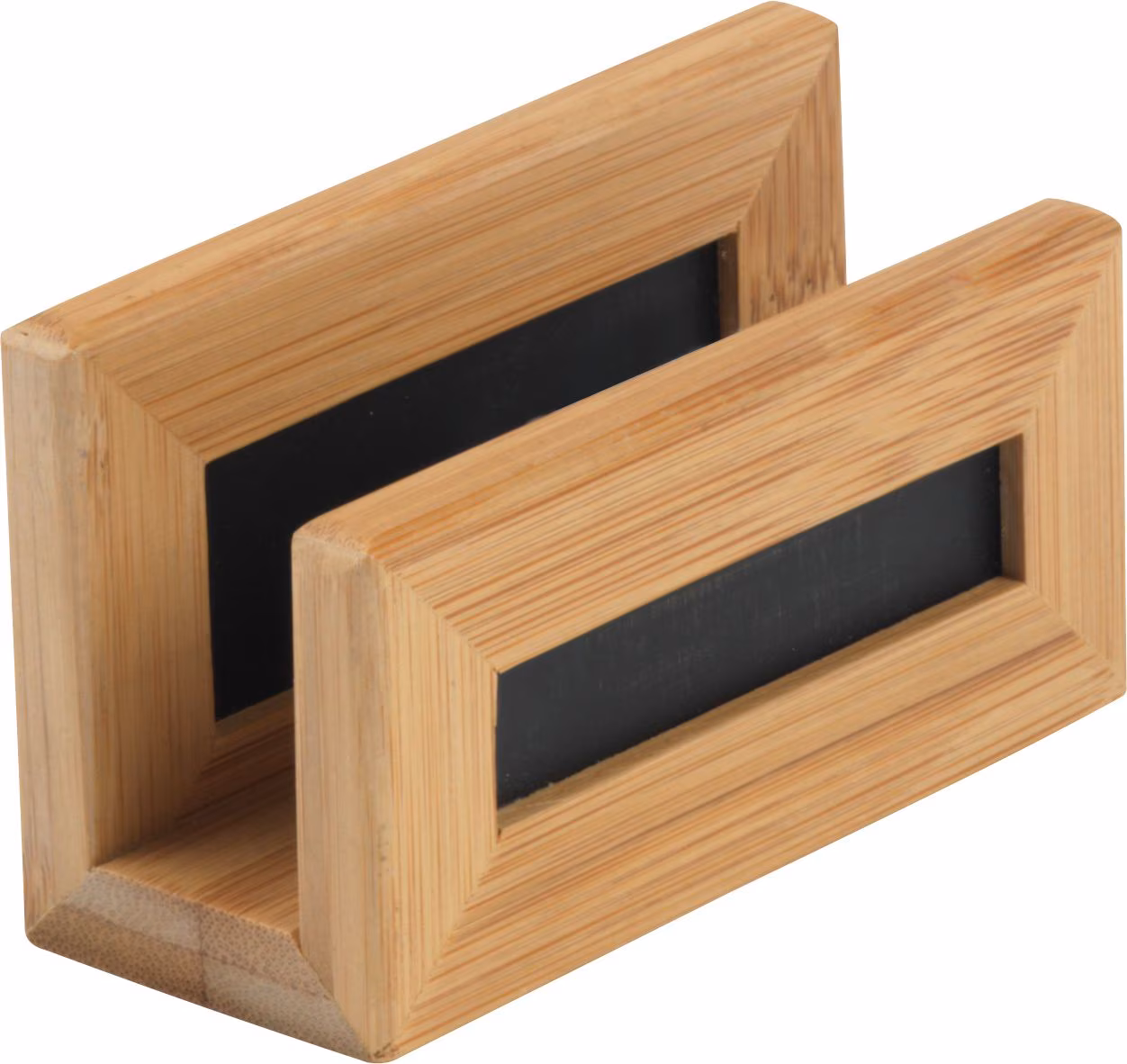 BAMBOO BUS CARD HOLDER BLK/NAT