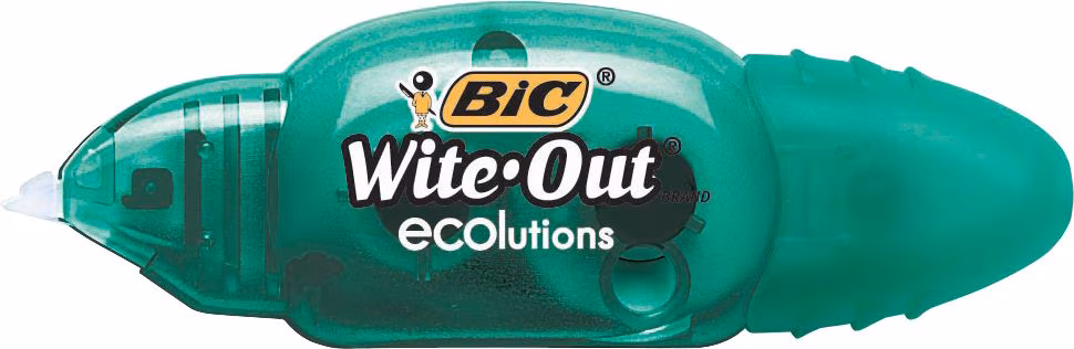 BIC WITE OUT ECO MINI TAPE 2PK