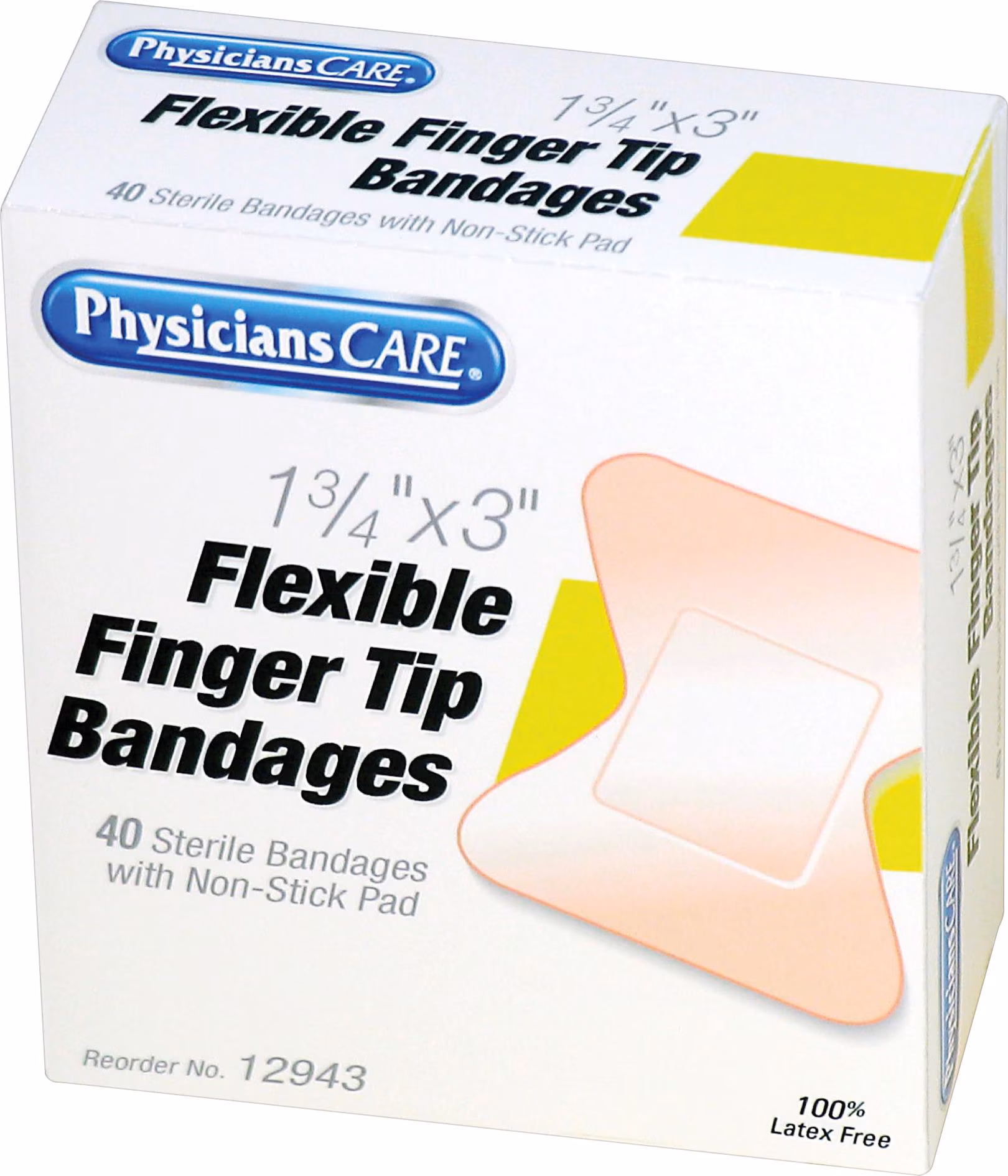 BANDAGES FINGERTIP 40/BX