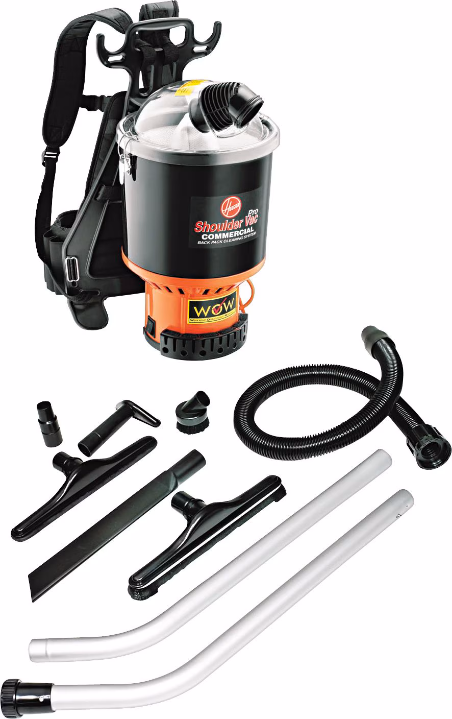 VACUUM COMMRCL BACKPK BK