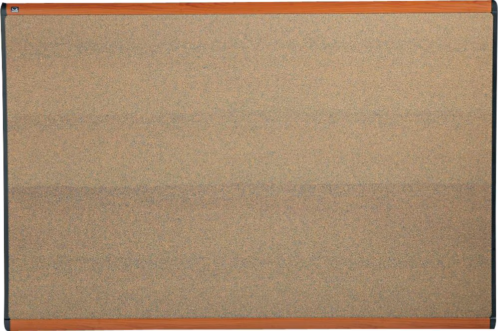 BOARD 6X4 CORK W/LT CHERRY